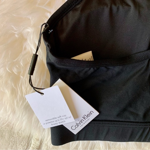 Brand new Calvin Klein XXL Bra - Swimwear Sport Black Logo - Picture 5 of 7